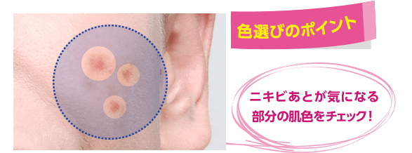 薬用コンシーラーの使い方