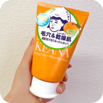 Baking Soda Mikan Face Foam Wash