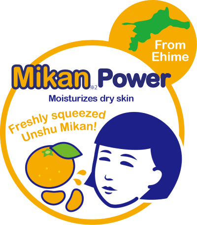 Mikan Power Moisturizes dry skin