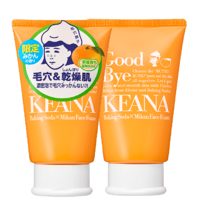 NADESHIKO Baking Soda Mikan Face Foam Wash