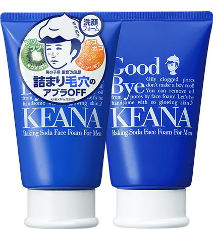 KEANA BAKING SODA FACE FOAM FOR MEN